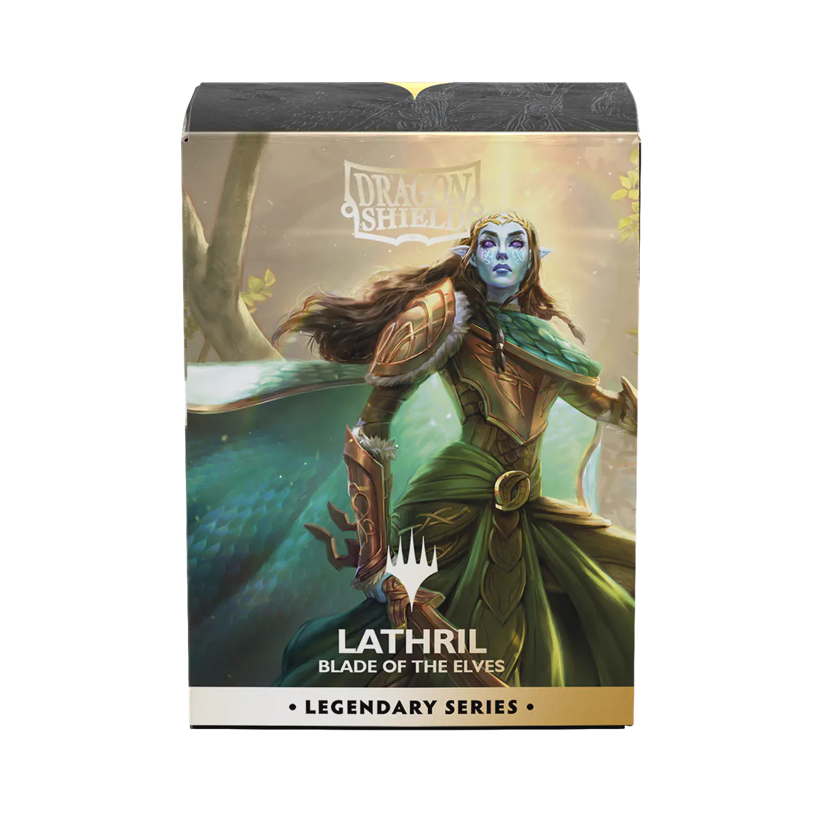 Dragon Shield | Legendary Series - Lathril, Blade of the Elves | Matte Dual Art Sleeves Standard Size