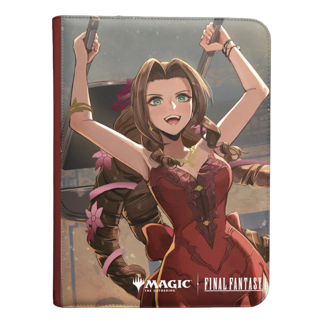 Ultra Pro | MTG: Final Fantasy - Aerith Gainsborough | 9-Pocket Zippered Premium Pro-Binder