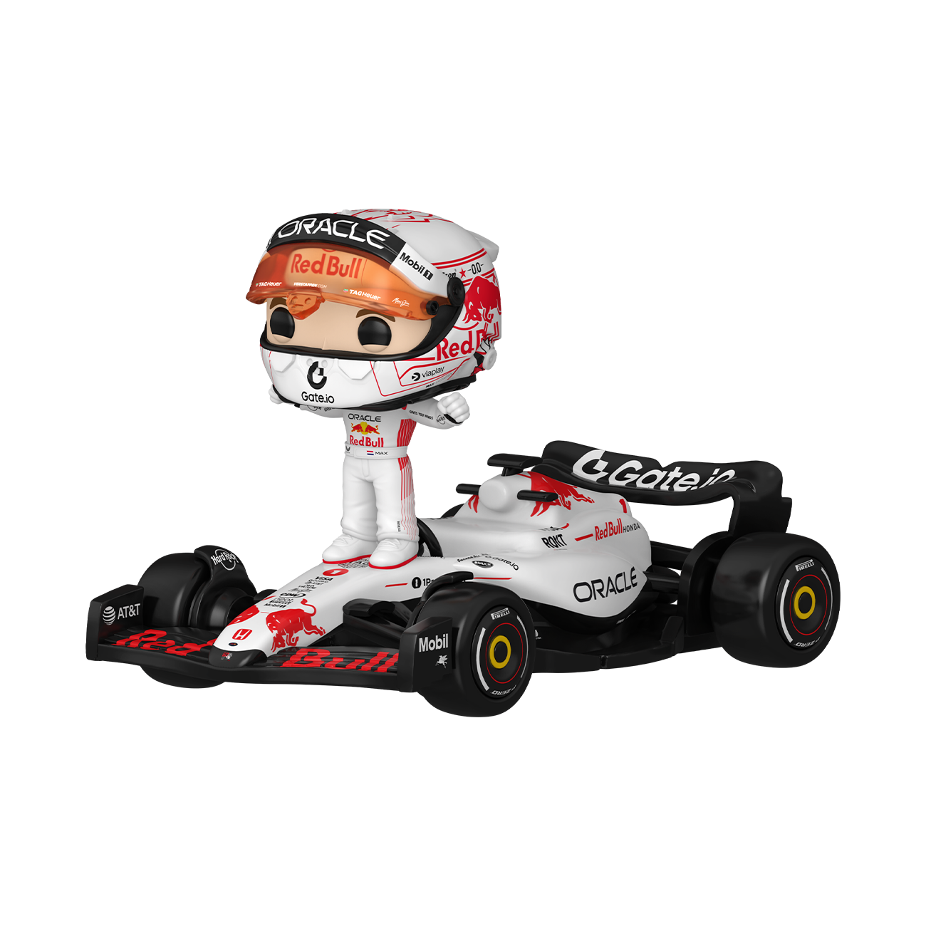 Pop! Ride (Super Deluxe)| Max Verstappen (White) | Red Bull Racing