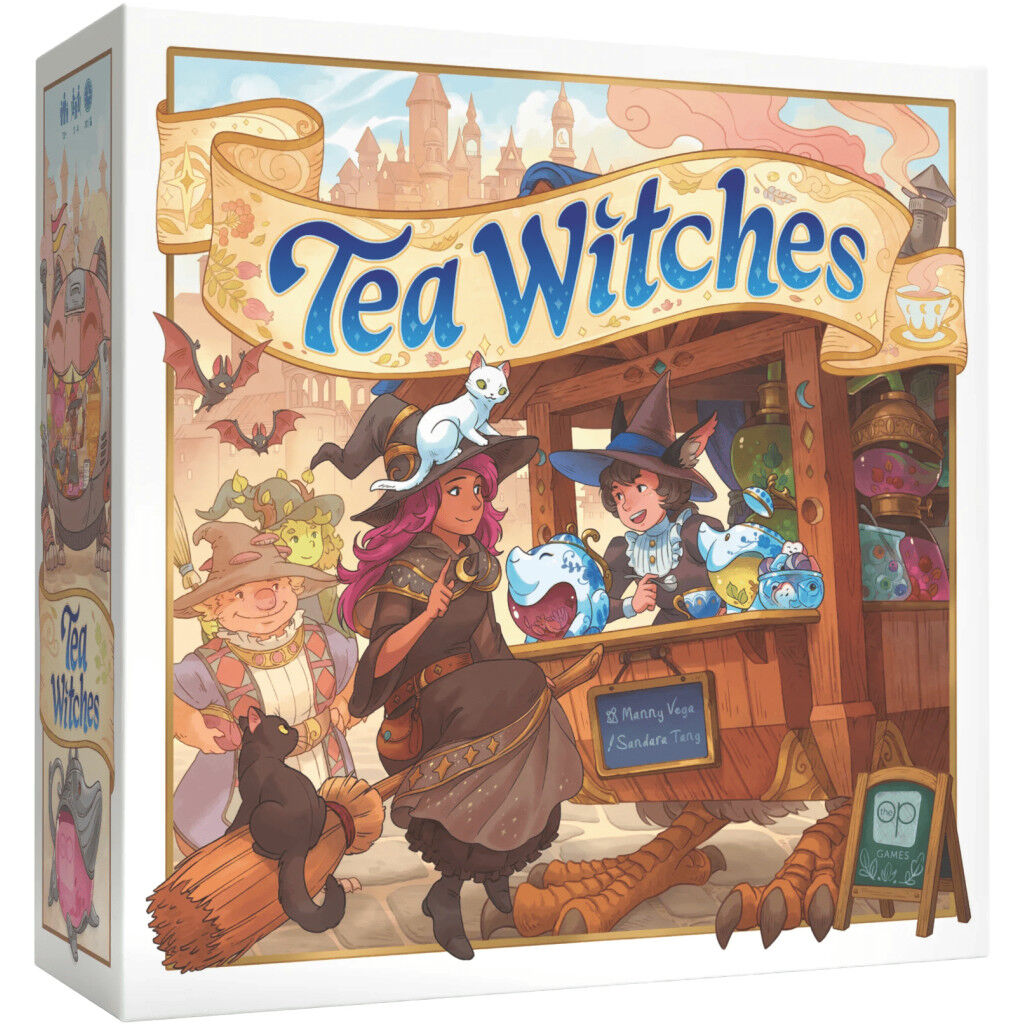 Usaopoly | Tea Witches (EN) | Board Game