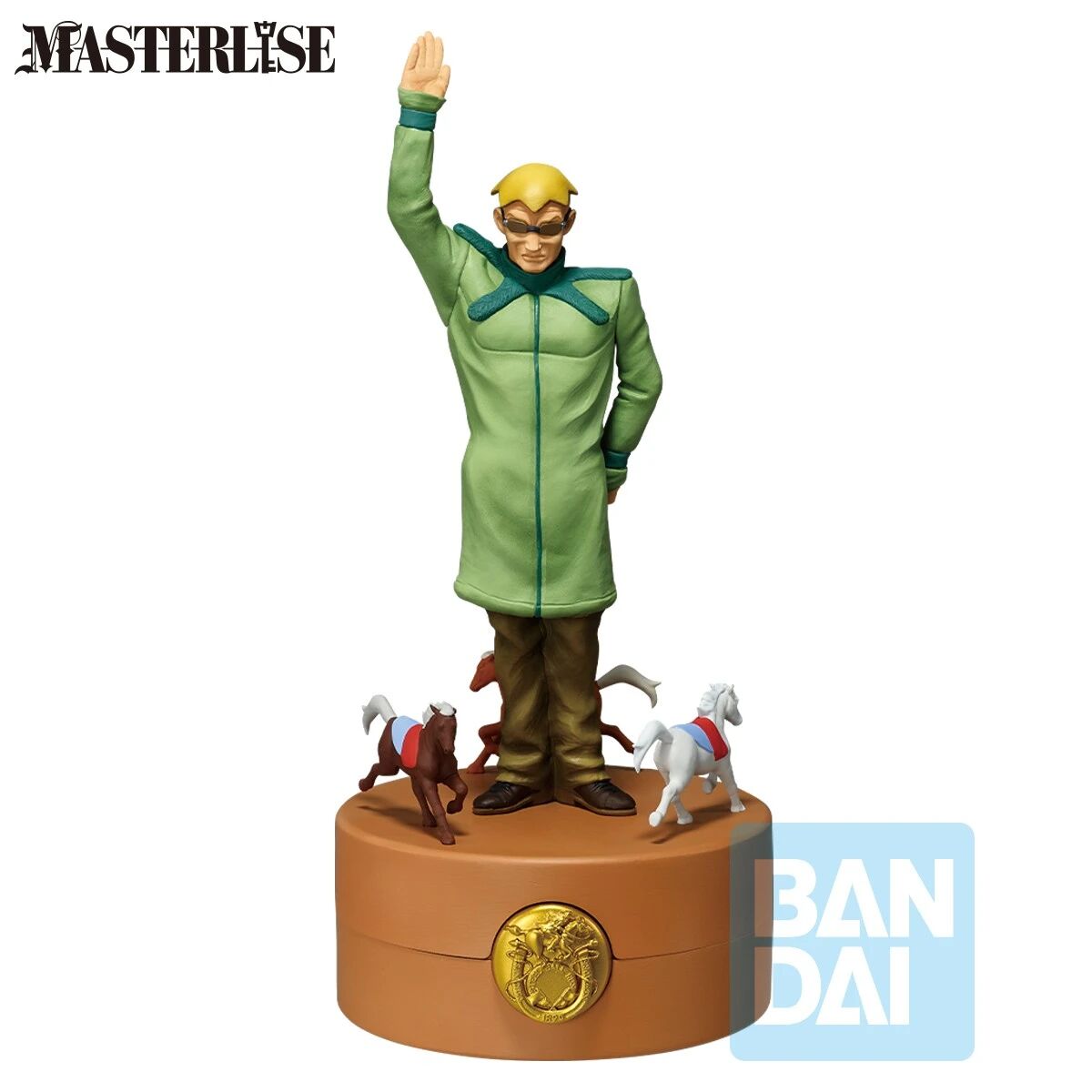 Banpresto | Steven Steel Masterlise (20cm) | JoJo's Bizzare Adventure: Steel Ball Run