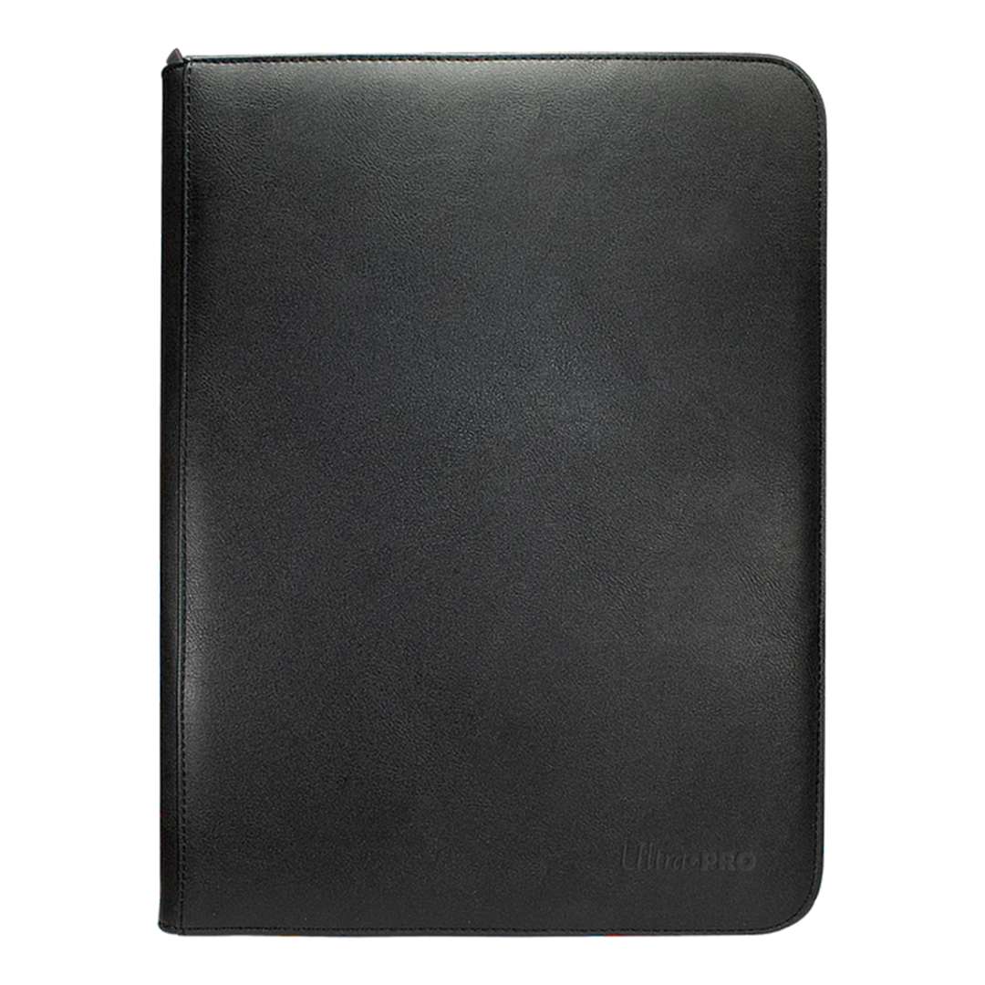 Ultra Pro | Vivid - Black | 9-Pocket Zippered PRO-Binder