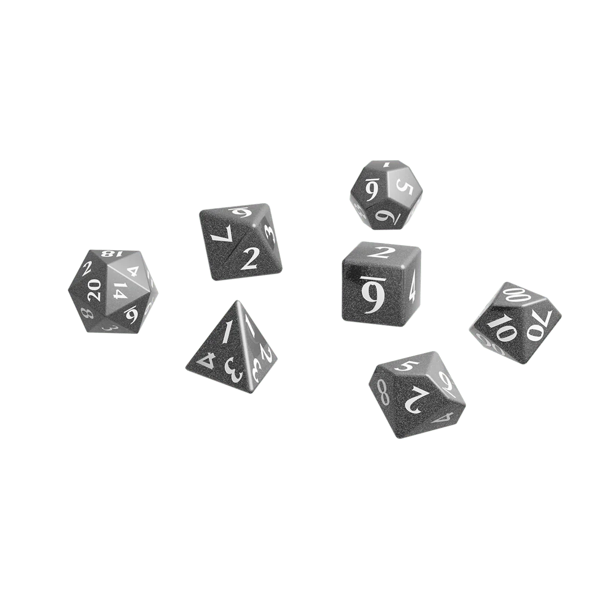 Ultra Pro: Eclipse 11 Dice Set - Jet Black