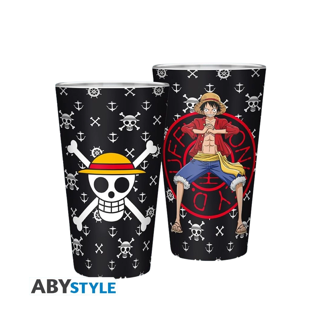 Abysse: One Piece Luffy - Large Glass (400ml)
