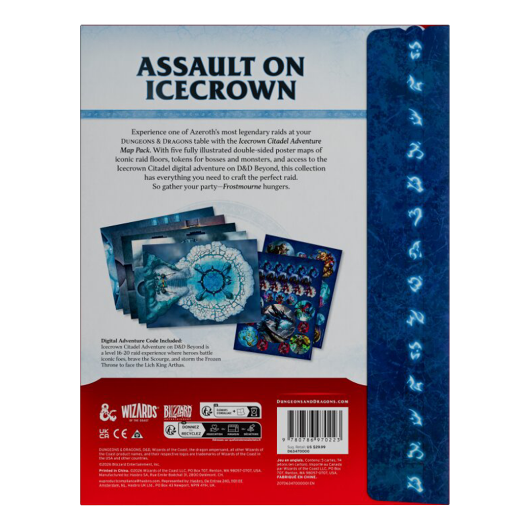 Dungeons & Dragons | World Of Warcraft: Icecrown Citadel | Map Pack (EN)