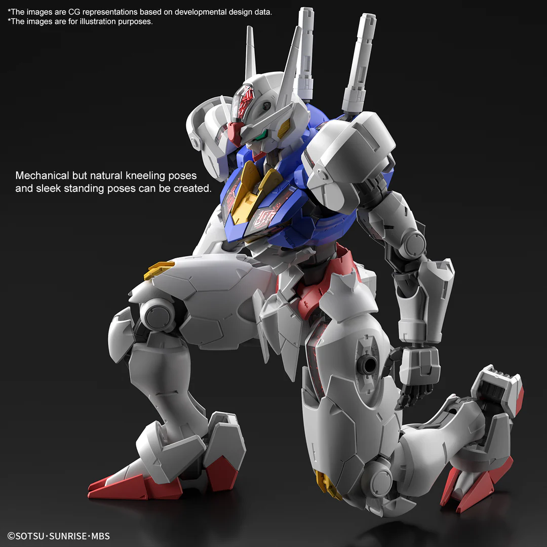 Bandai | Full Mechanics Gundam Aerial | The Witch from Mercury (1/100)