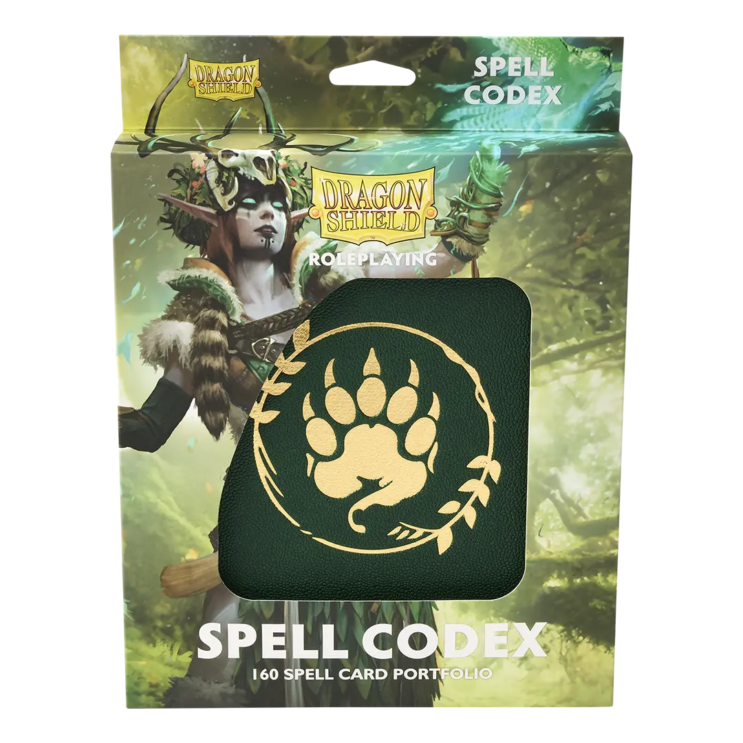 Dragon Shield: Spell Codex - Forest Green