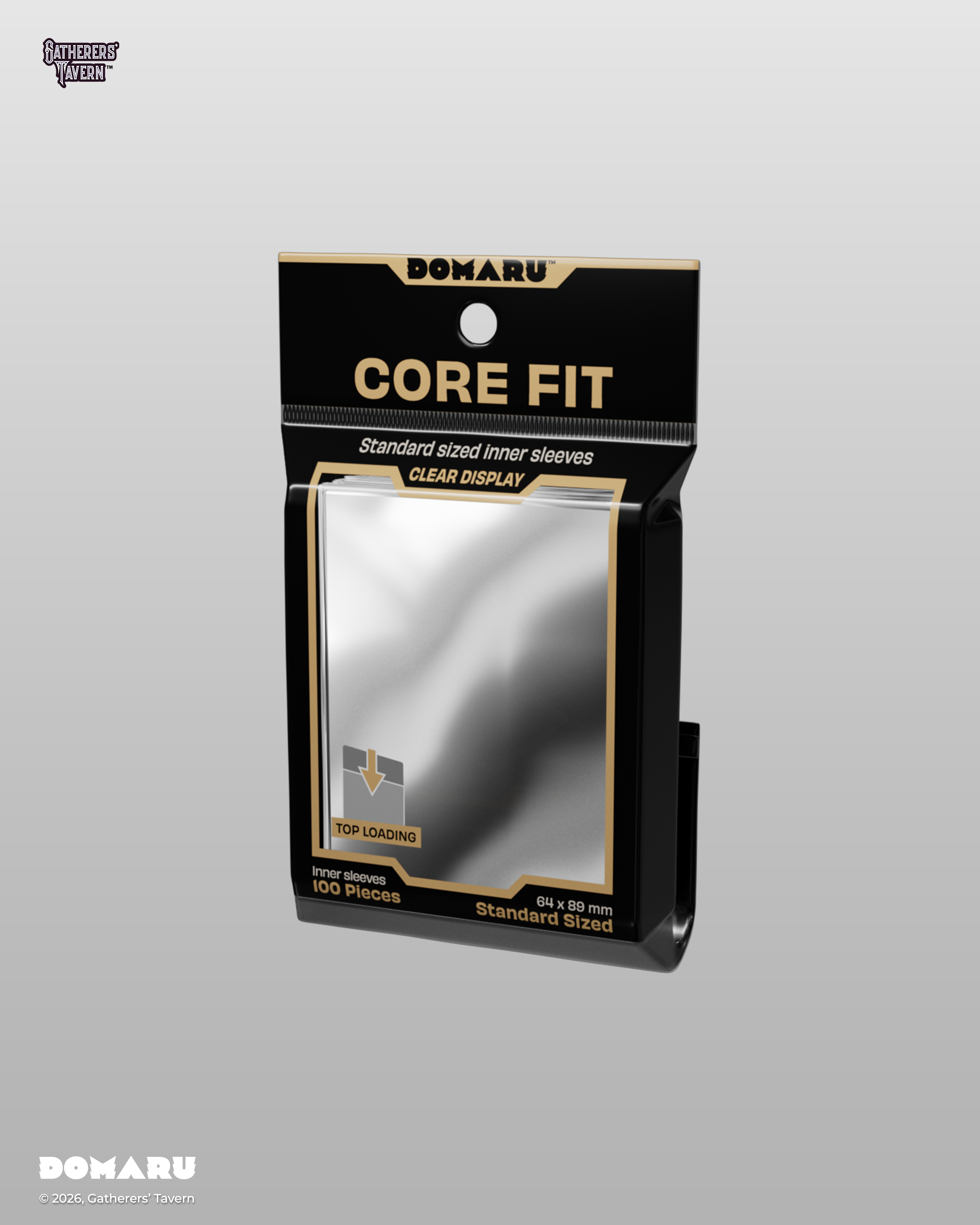 Gatherers' Tavern | Core Fit Standard Sleeves | Domaru (100 Sleeves)
