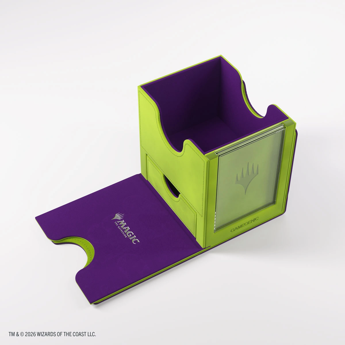 Gamegenic | Secrets of Strixhaven - Grün/Lila | Deckbox Sidekick Plus100+ XL