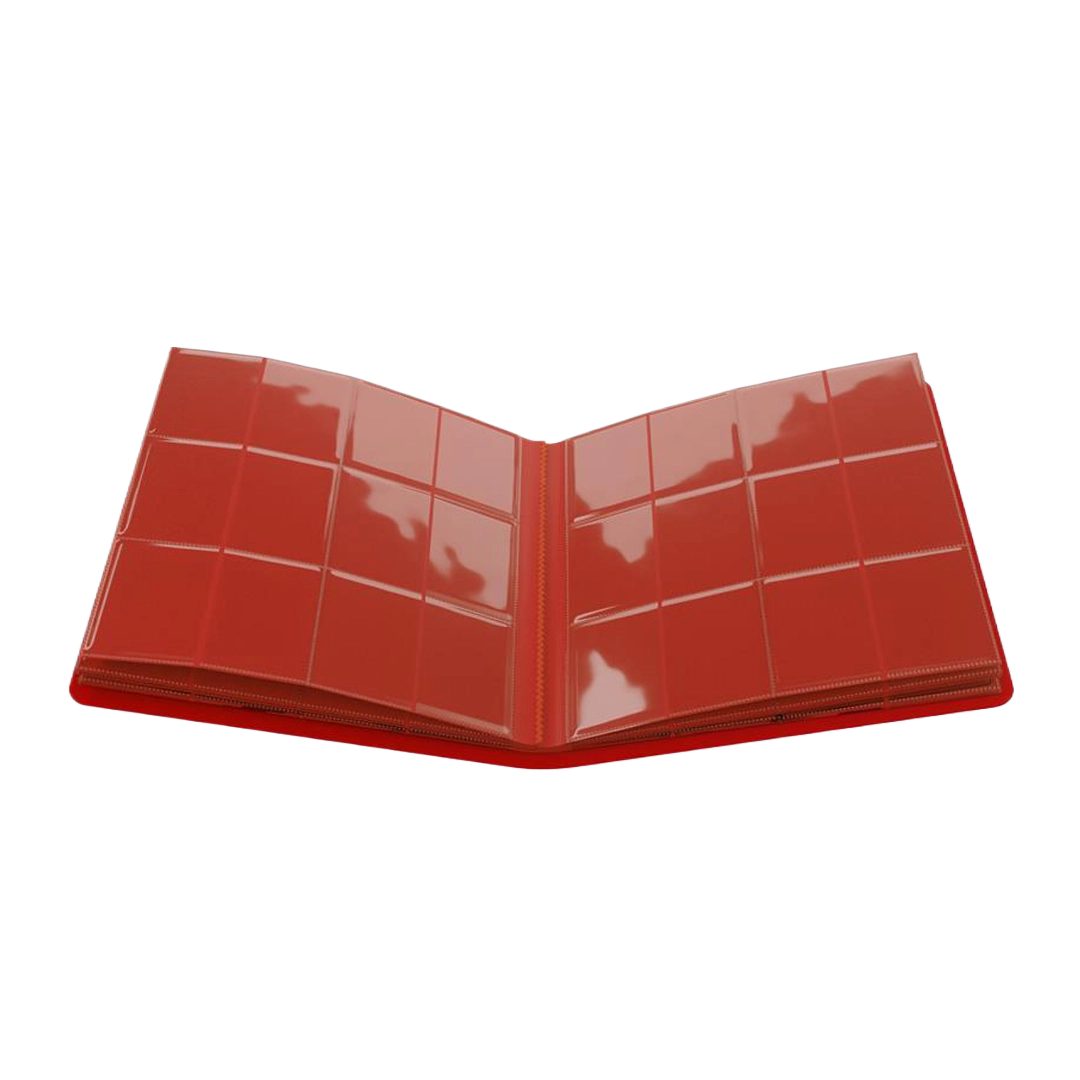 Gamegenic - Portfolio Casual Album 24-Pocket Stil: Rot