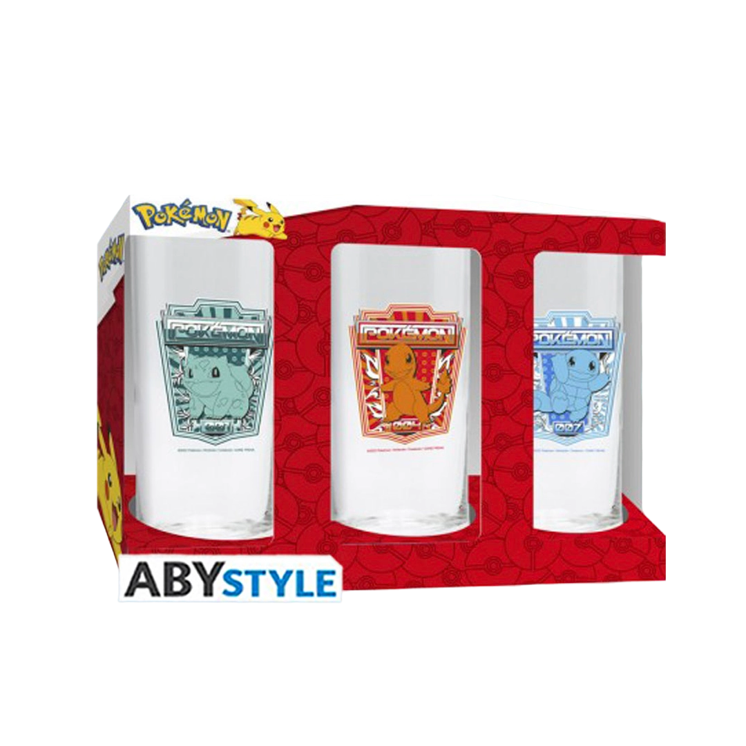 Abysse: Pokémon - 3 Glass Set