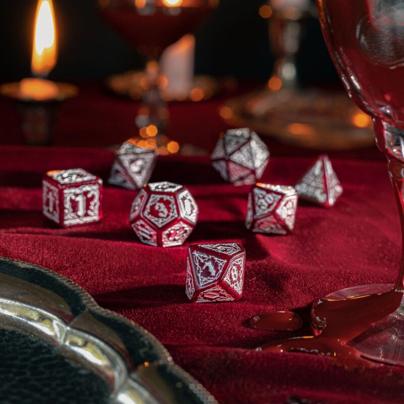 Q Workshop | Scarlet | Bloodsucker Dice Set