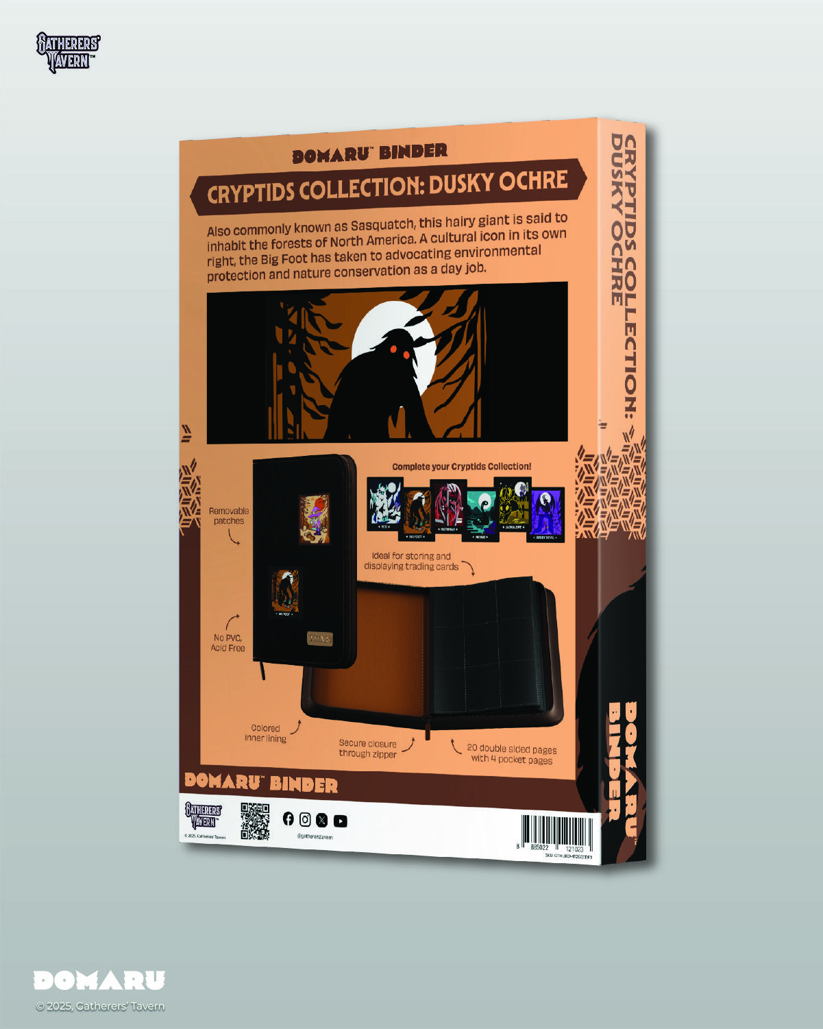 Gatherers' Tavern | Dusky Ochre Deco Patch DOMARU | Binder 9-Pocket