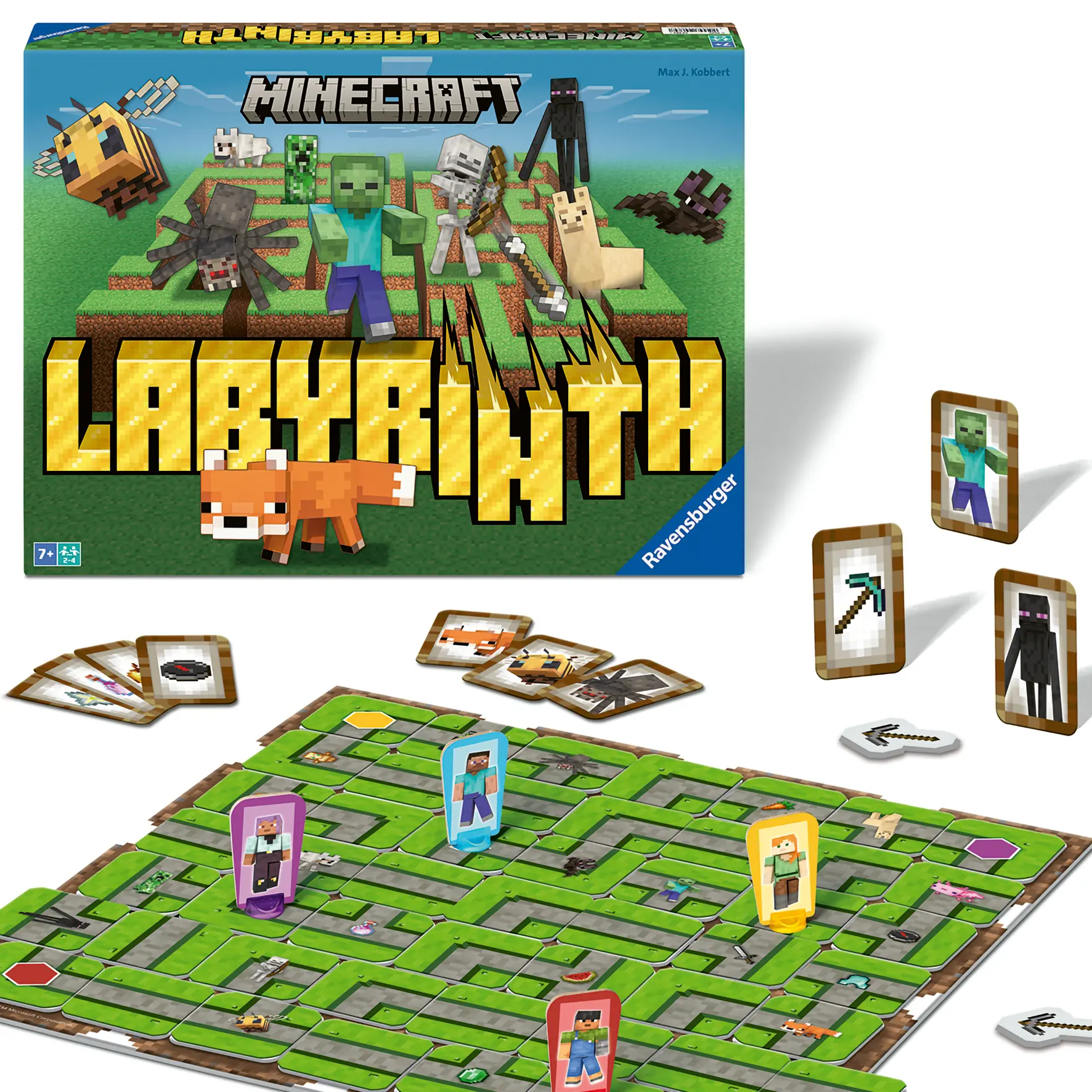 Ravensburger | Minecraft Labyrinth | Gesellschaftsspiel