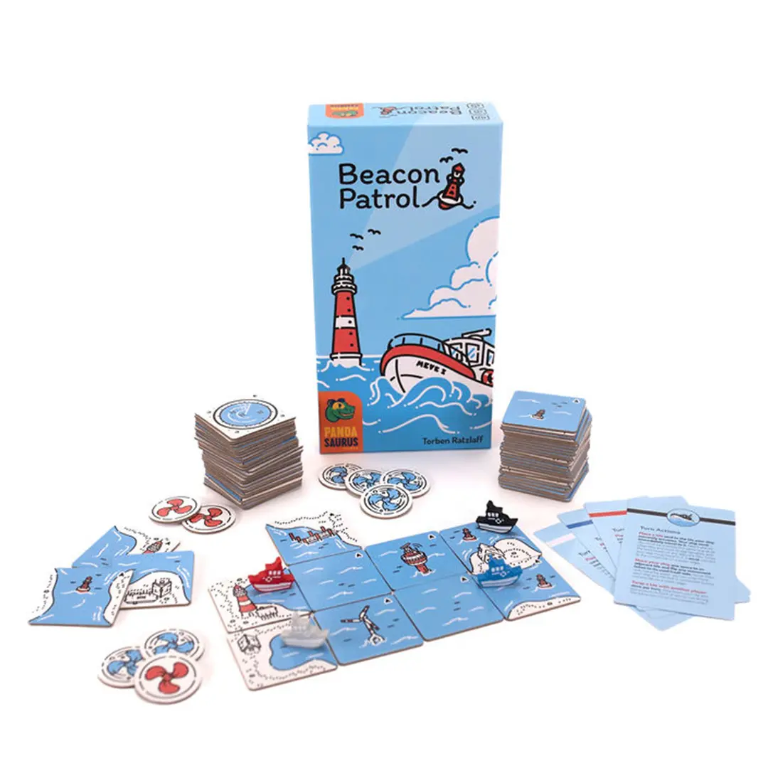 Pandasaurus Games: Beacon Patrol - Board Games