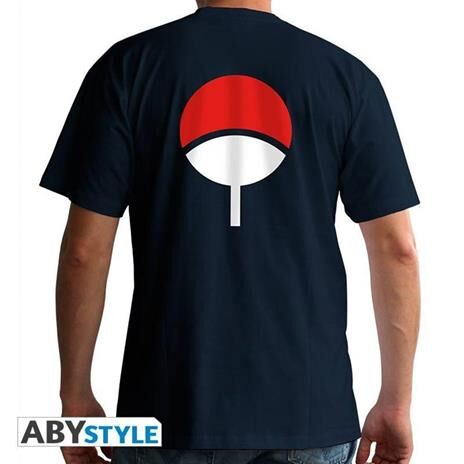 Abysse | Naruto Shippuden Uchiha | Basic T-Shirt Herren (XL)