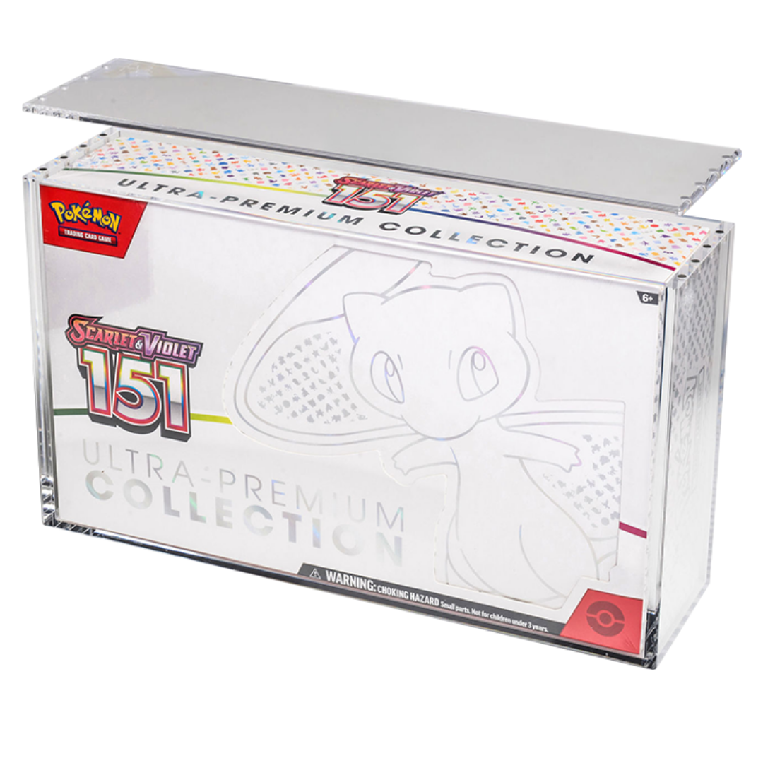 The Acrylic Box | Pokémon 151 Ultra Premium Collection Box | Acryl Case