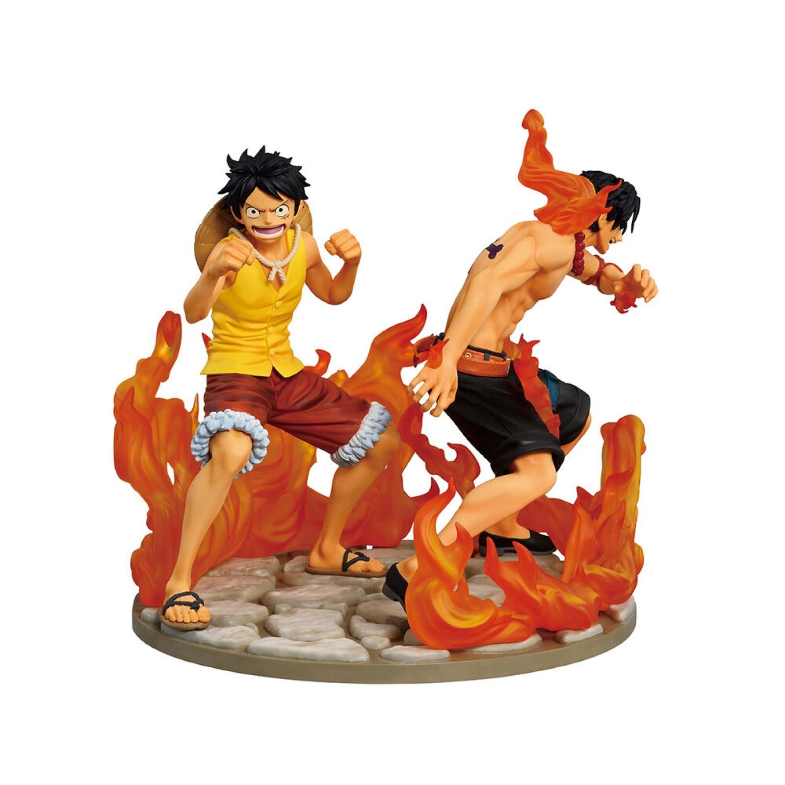 Banpresto | Ace & Luffy Dramatic Memories Ichibansho (15cm) | One Piece