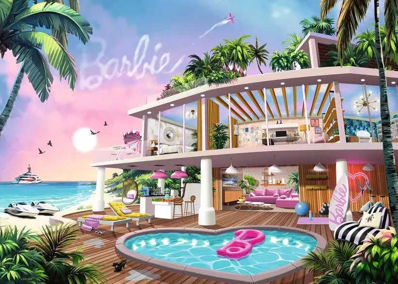 Ravensburger | Barbie Meet Me In Malibu | 1000 Teile Puzzle