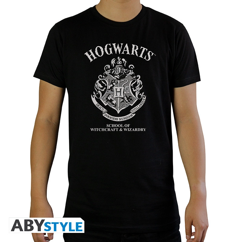 Abysse: Harry Potter - Basic T-Shirt Herren (L) - Hogwarts