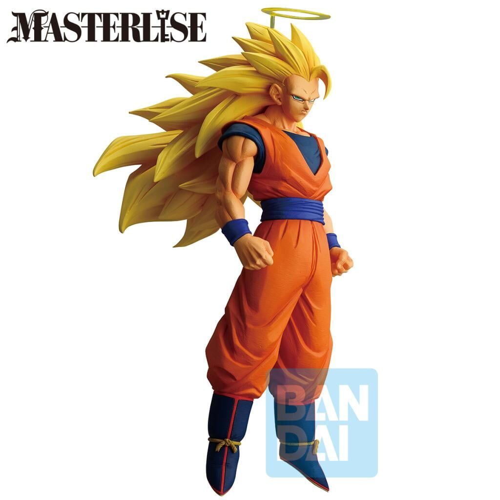 Banpresto | Super Saiyan 3 Son Goku Masterlise Ichibansho (25cm) | Dragon Ball Z Battle of the Super Saiyan