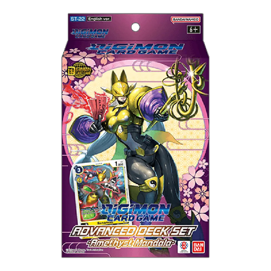 Digimon TCG |Amethyst Mandala (ST22) | Advanced Deck Set (EN)