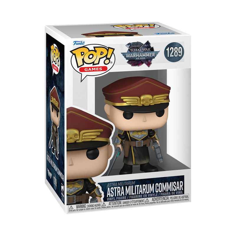 Pop! Vinyl | Astra Militarum Commisar | Warhammer