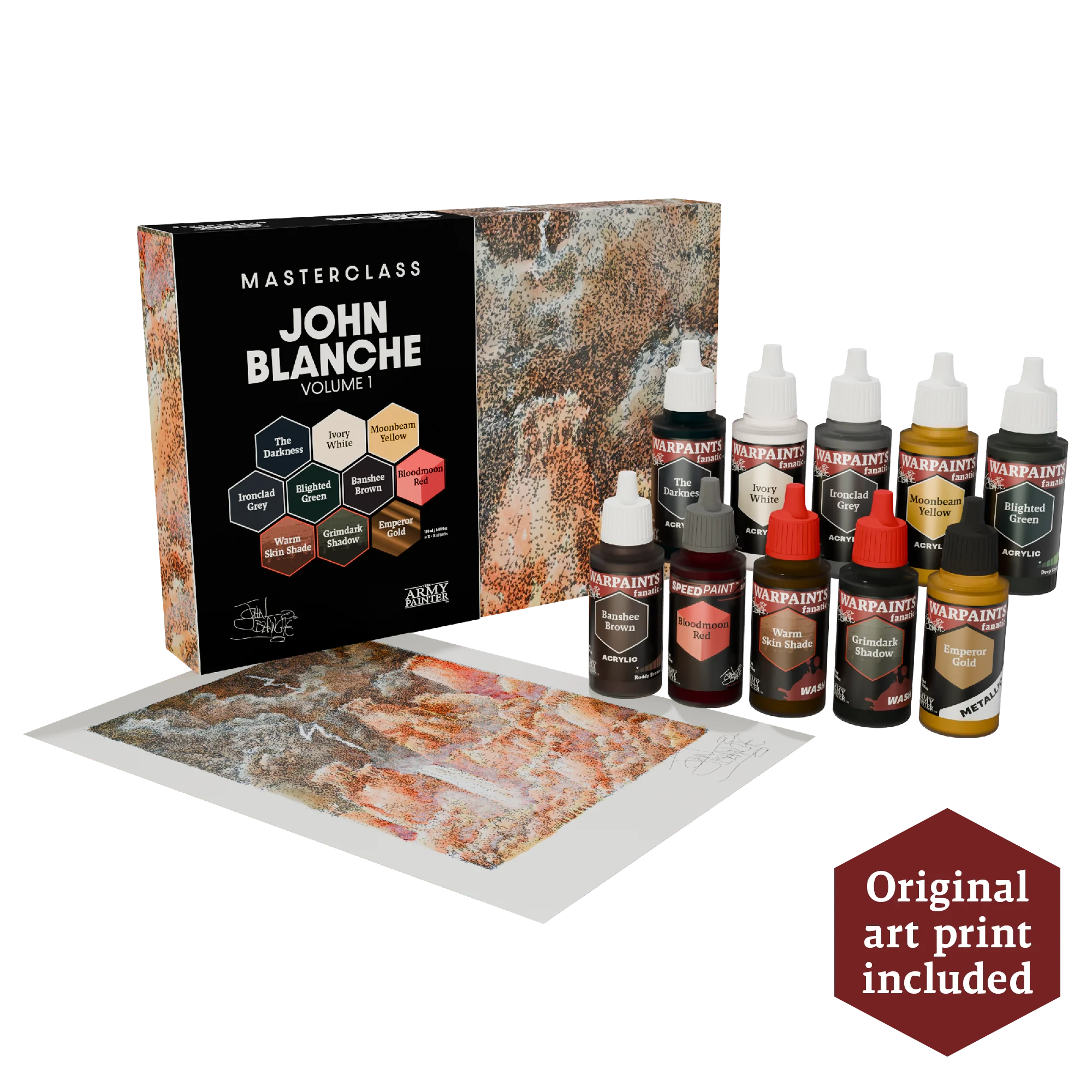 The Army Painter - John Blanche Volume 1 - Masterclass Paint Set