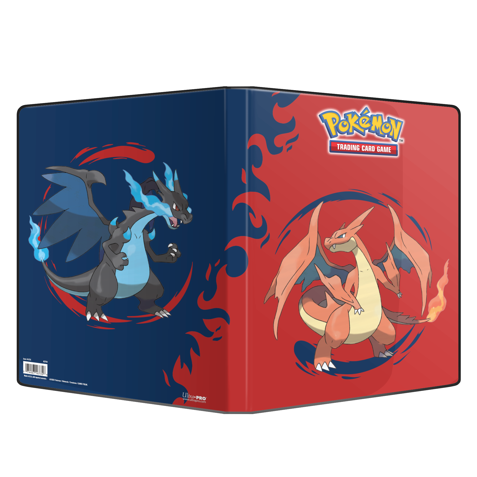 Ultra Pro: Mega Charizard X and Mega Charizard Y - 9-Pocket Portfolio für Pokémon TCG