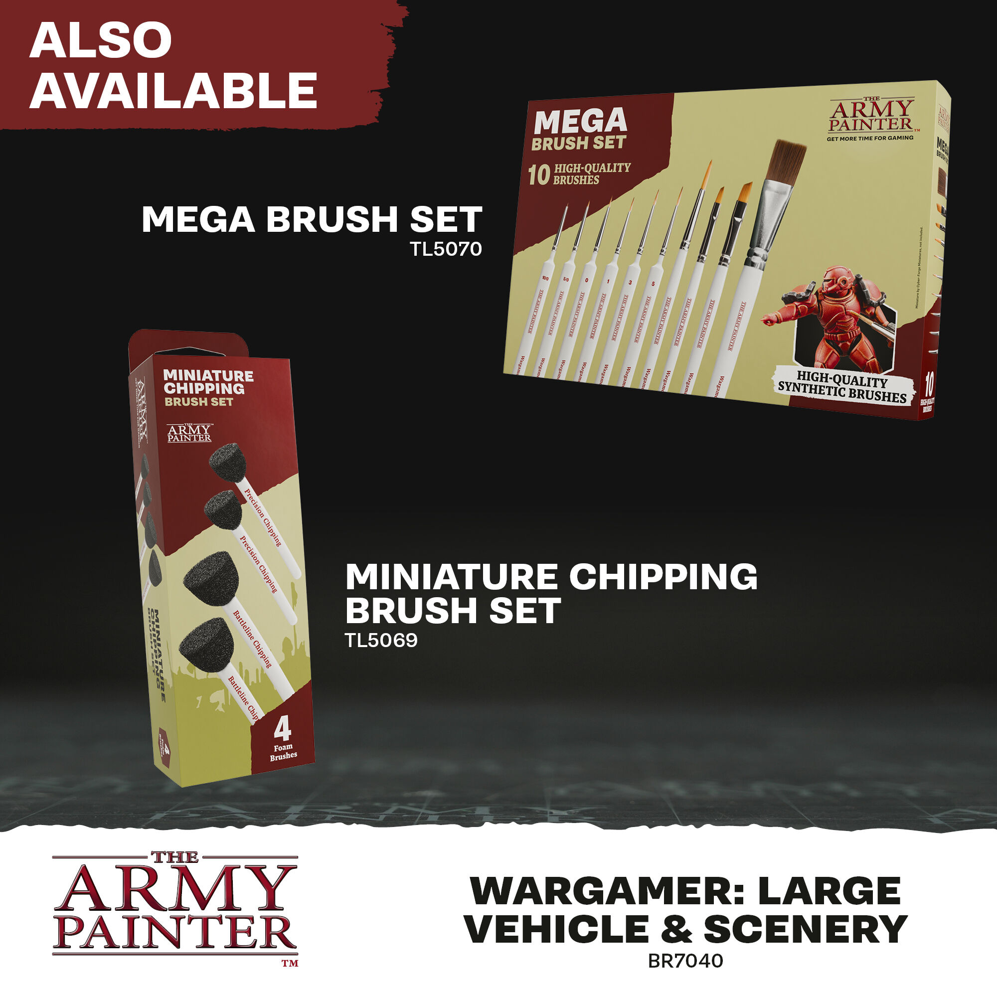 The Army Painter | Large Vehicle & Scenery | Wargamer Brush