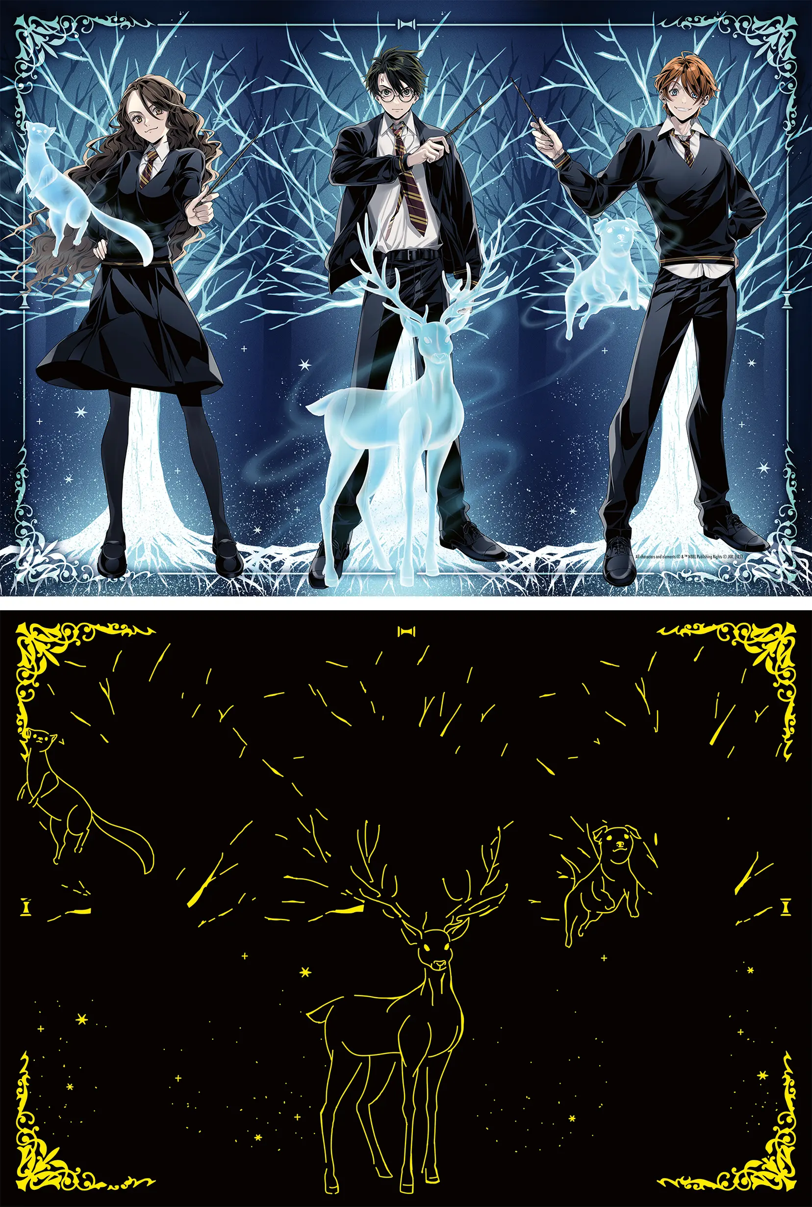 Ravensburger | Harry Potter Glowing Patronus | 500 Teile Puzzle