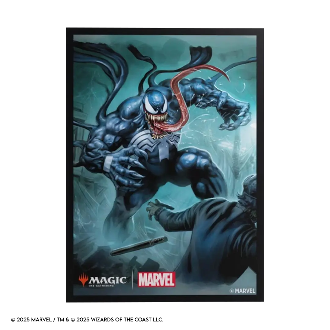 Gamegenic | Magic The Gathering - Spider-Man / Venom | Premium Art Sleeves (105 Stück)