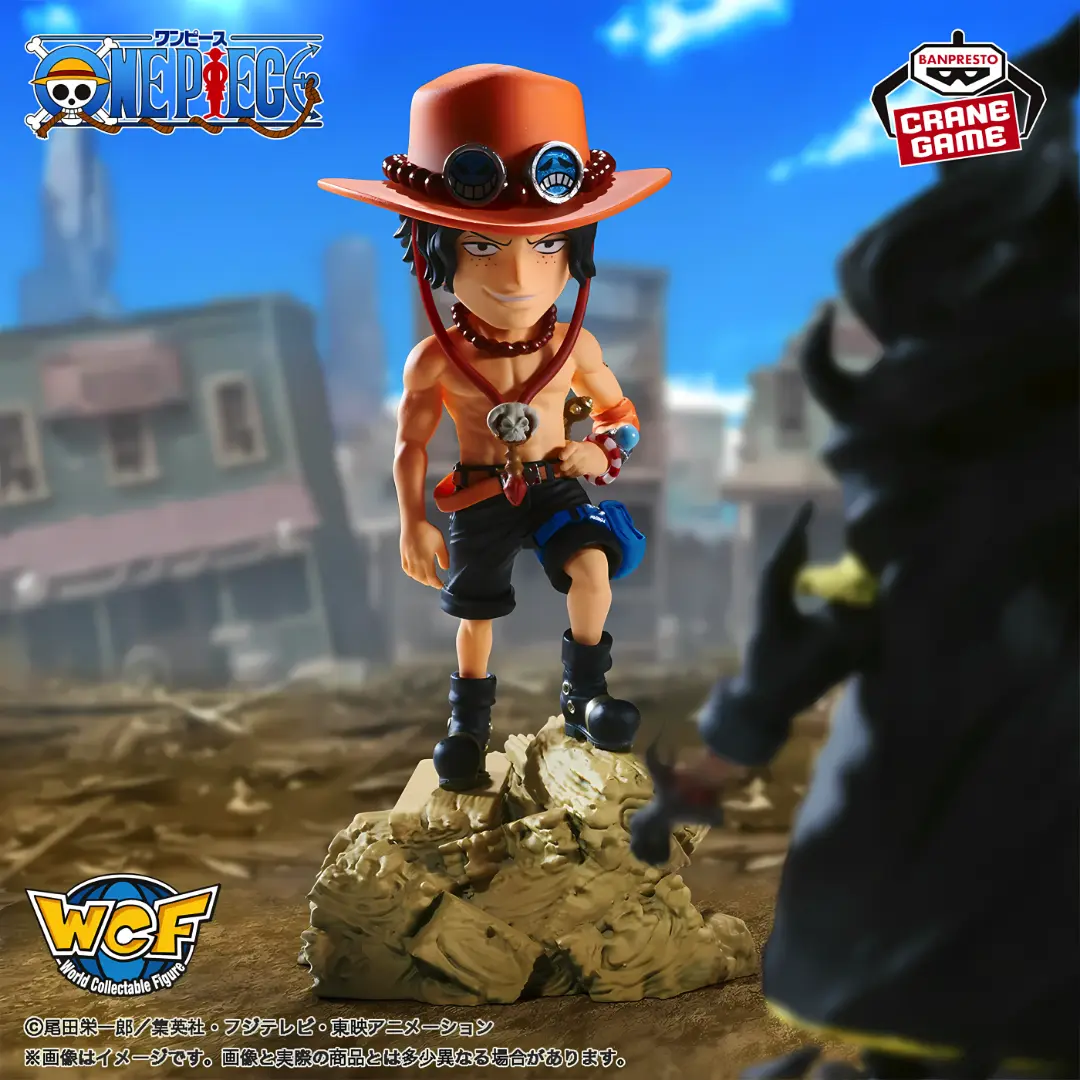 Banpresto | Portcas D. Ace VS Marshall D. Teach WCF Log Stories (8cm) | One Piece