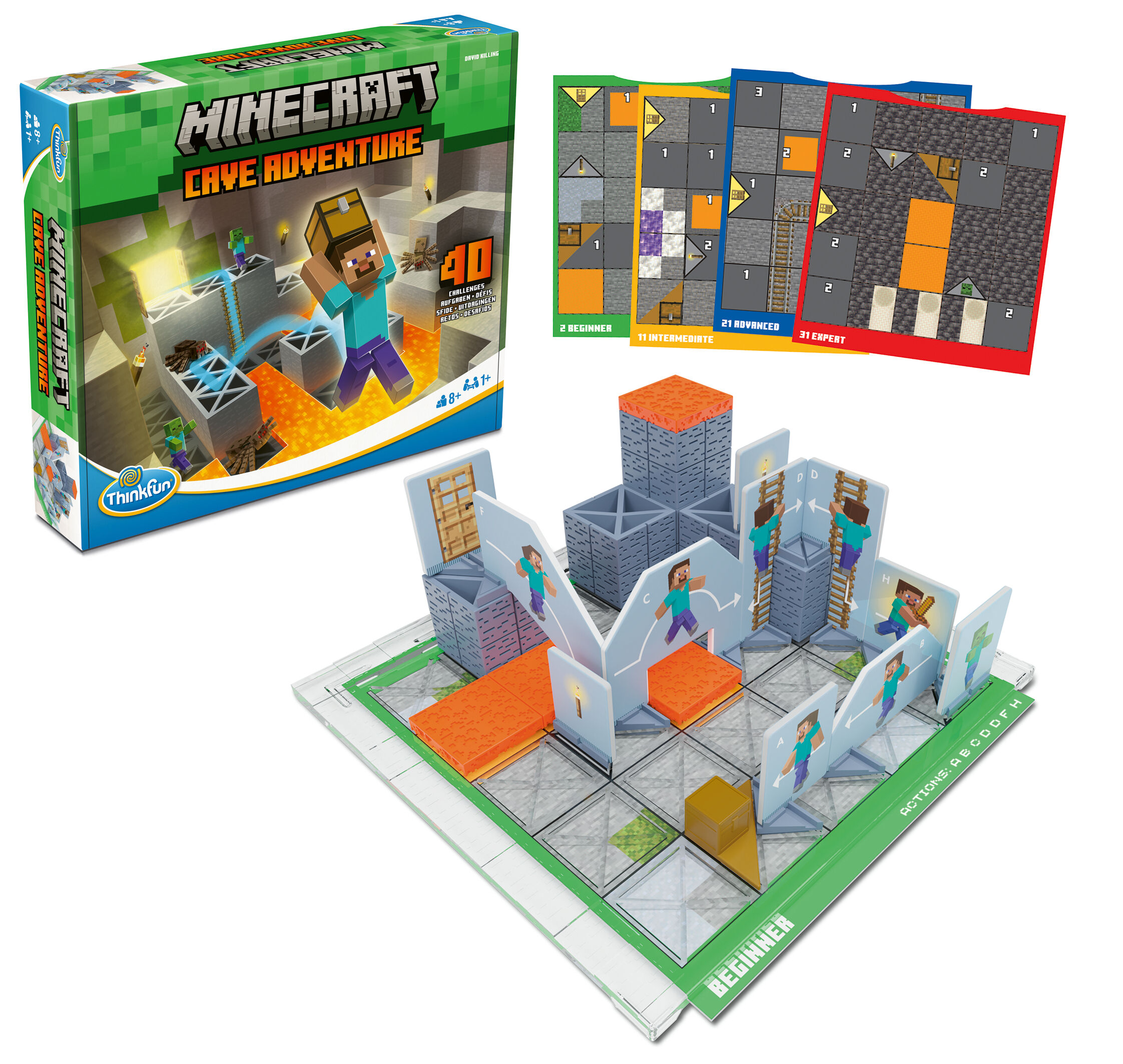 Ravensburger | Minecraft Cave Abenteuer | ThinkFun