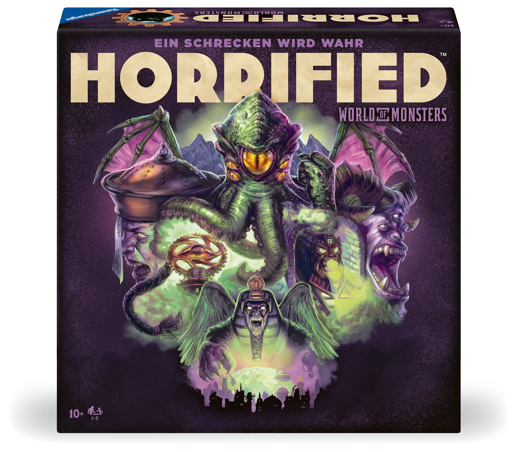 Ravensburger | Horrified World of Monsters | Gesellschaftsspiel