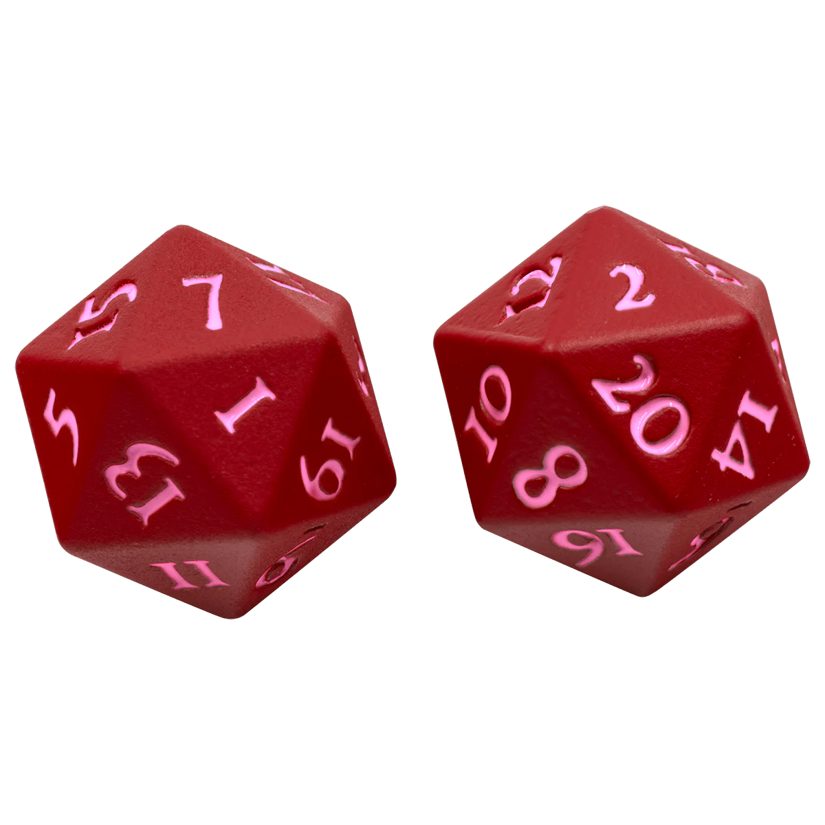 Ultra Pro: Vivid Heavy Metal Dice - Red