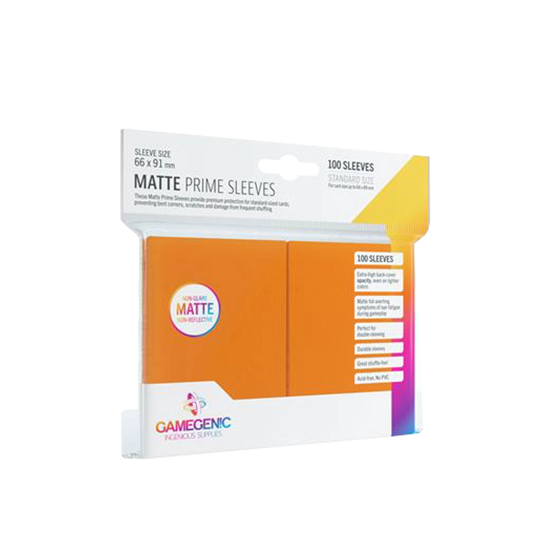 Gamegenic - Matte Prime Sleeves (100) Stil: Orange