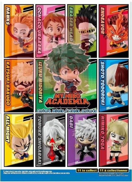 Gashapon | Blind Packs Capsule Figure Collection W1 (4cm) | My Hero Academia