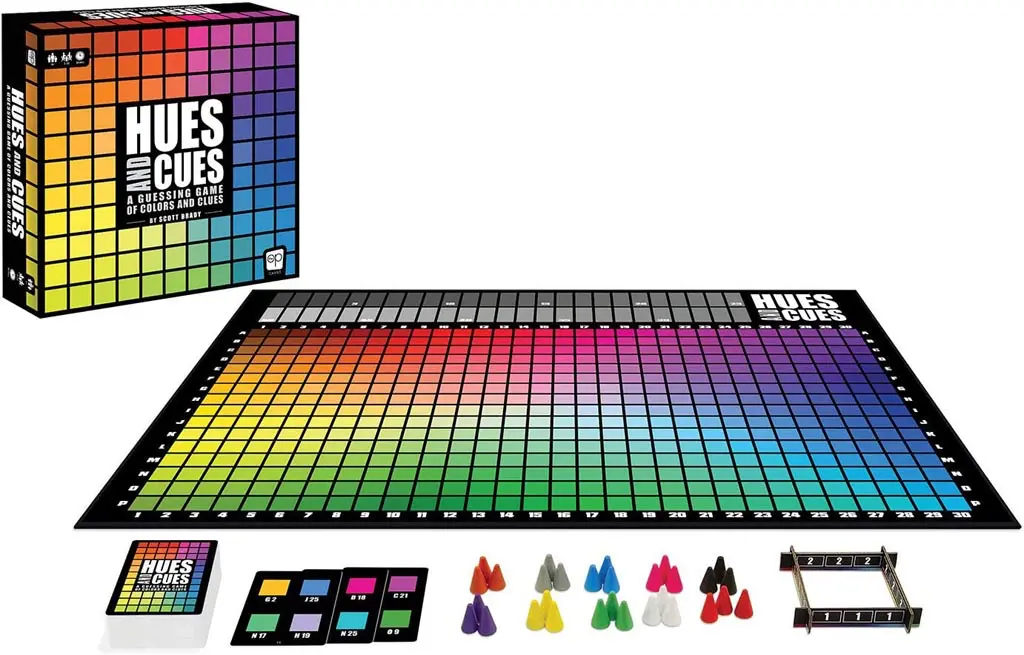 Usaopoly: Hues and Cues (Deutsch) - Board Games