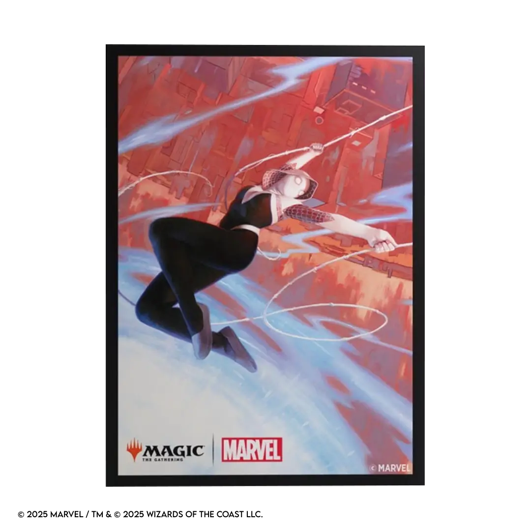 Gamegenic | Magic: The Gathering - Spider-Man / Spider-Gwen | Premium Art Sleeves (105 Stück)