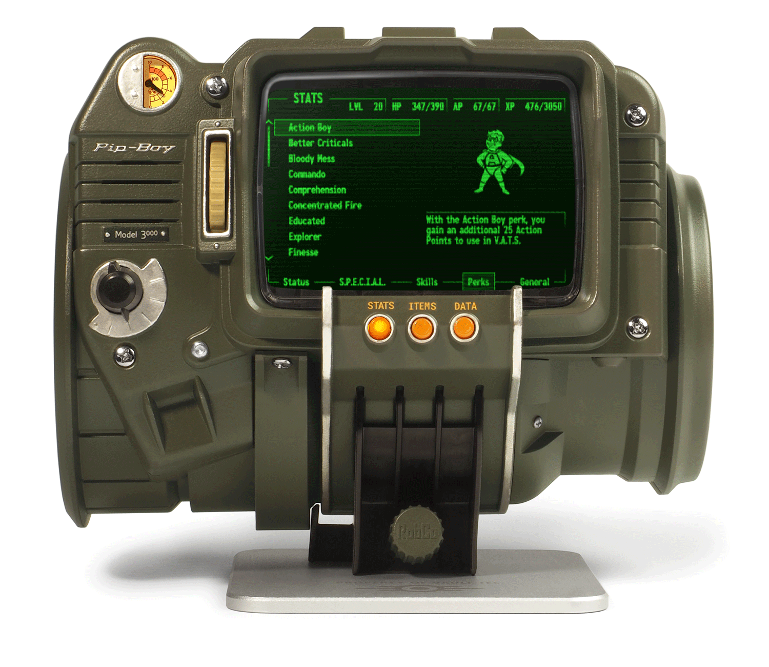 The Wand Company | Fallout - New Vegas Pip-Boy 3000 | Replica