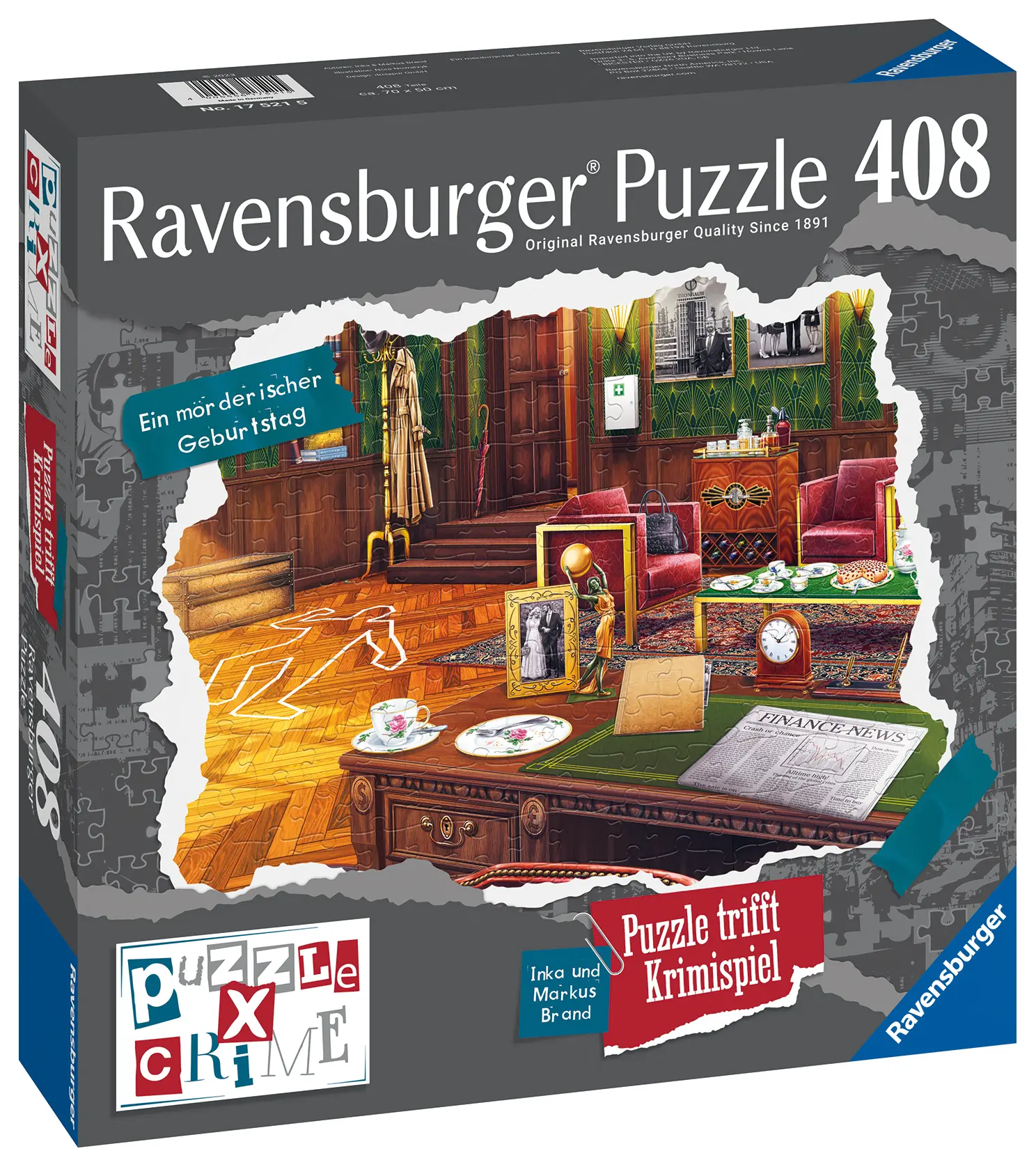 Ravensburger | Ein mörderischer Geburtstag | Puzzle X Crime