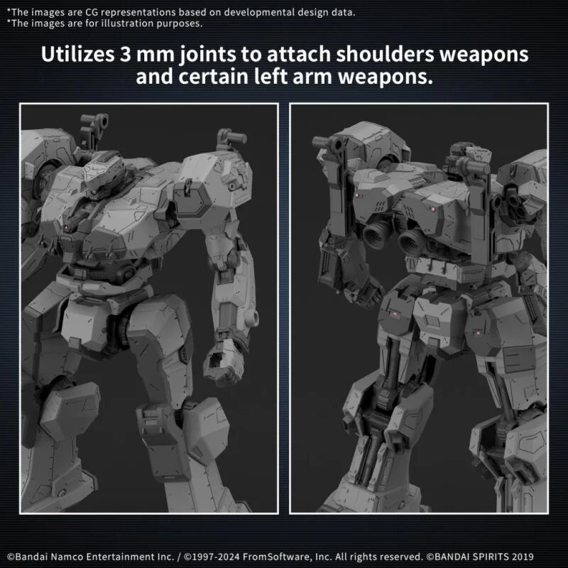 Bandai | 30MM Armored Core VI Fires of Rubicon Balam Industries BD-011 Melander | (1/144)