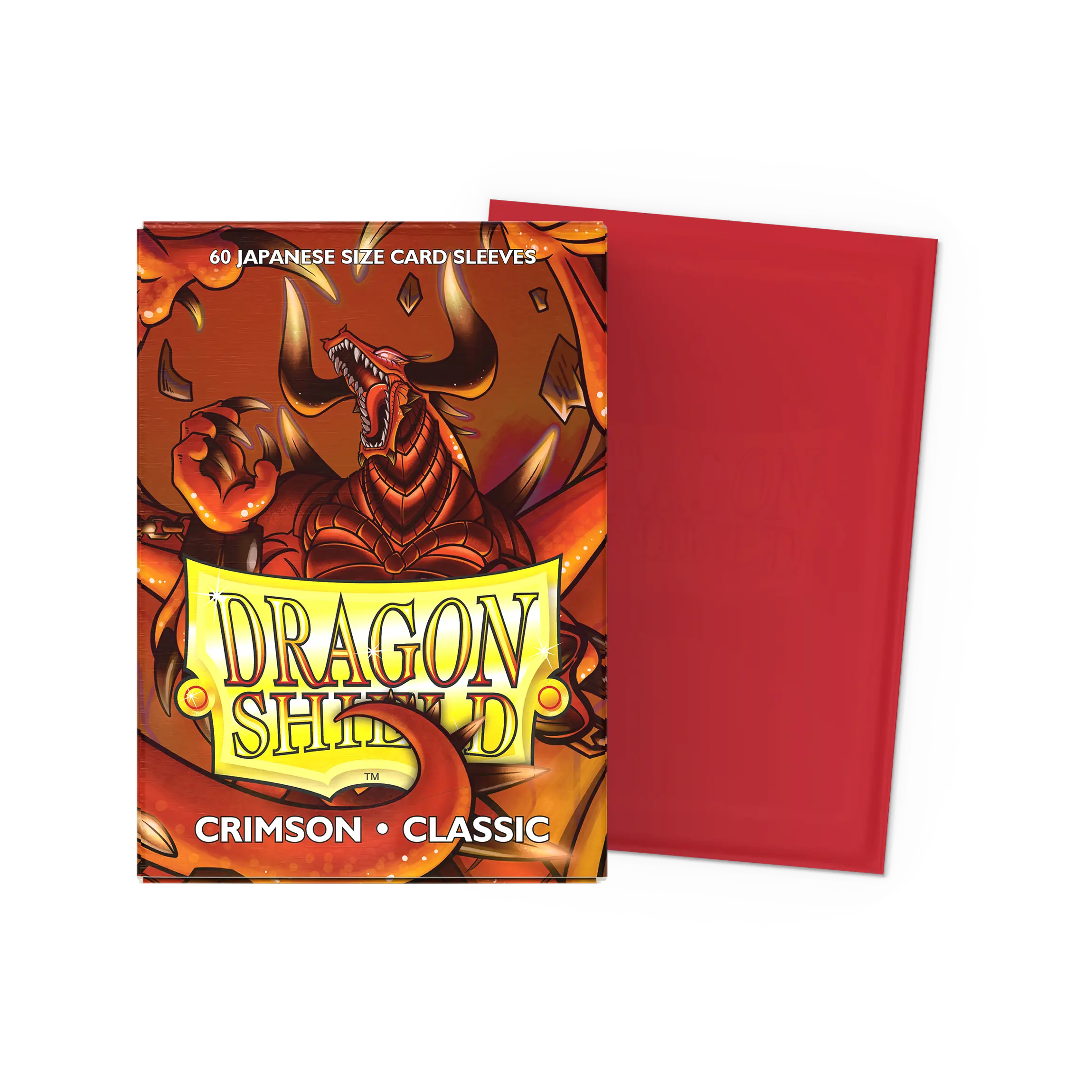 Dragon Shield: Crimson - Classic Sleeves - Japanese Size