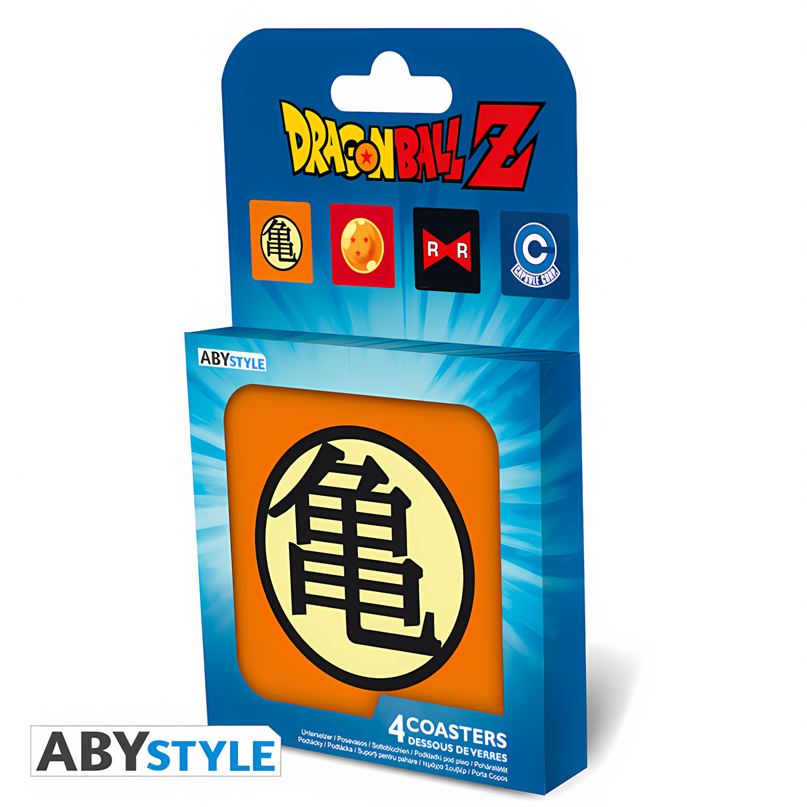 Abysse: Dragon Ball - Coasters Set 4 - Symbols