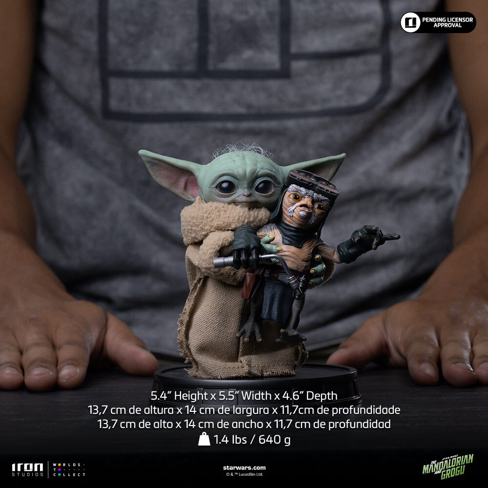 Iron Studios | Grogu No Squeezy | Mandalorian and Grogu Movie Legacy Replica 1/4