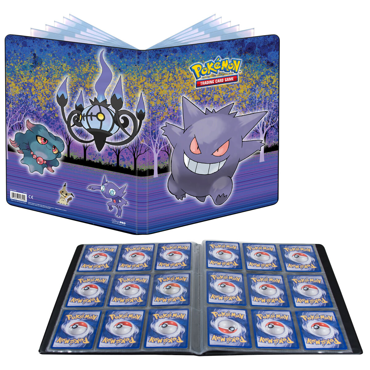 Ultra Pro | Gallery Series Haunted Hollow | 9-Pocket Portfolio For Pokemon