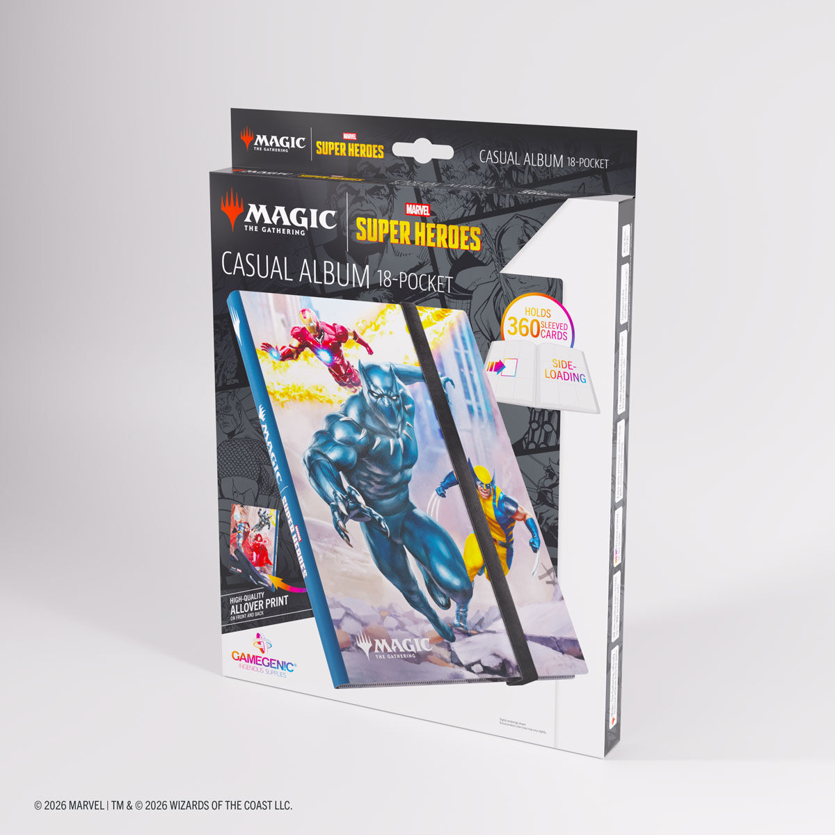 Gamegenic | Marvel Super Heroes - Marvel Super Heroes | Binder 18-Pocket