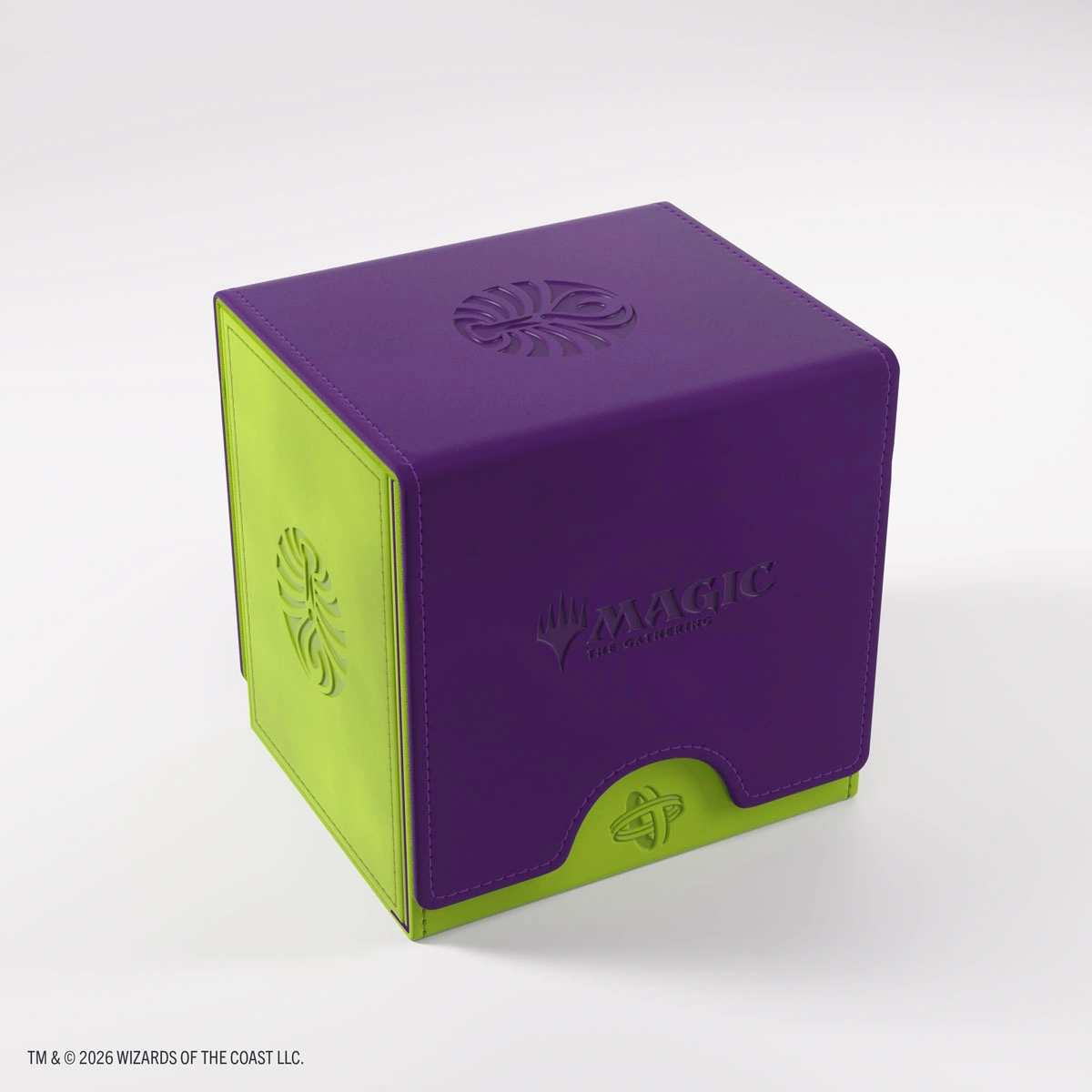 Gamegenic | Secrets of Strixhaven - Grün/Lila | Deckbox Sidekick Plus100+ XL