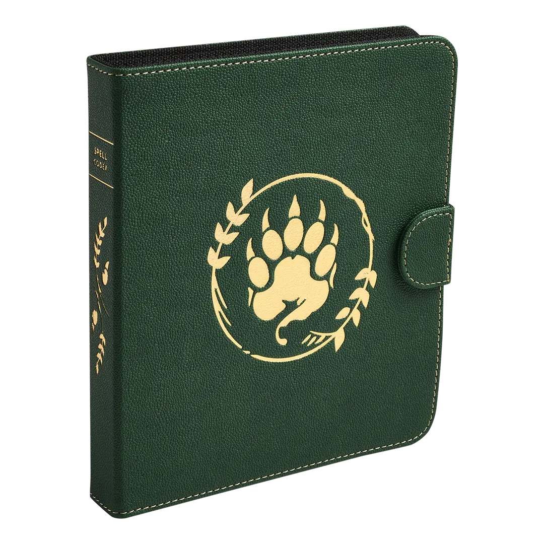 Dragon Shield: Spell Codex - Forest Green